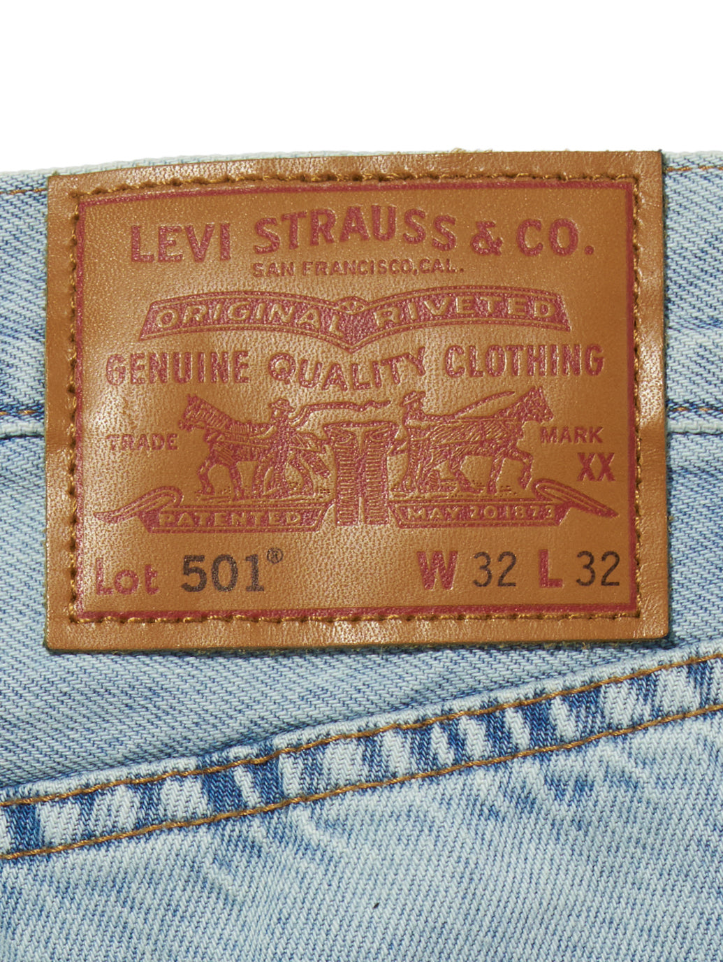 501® ORIGINAL ジーンズ ライトインディゴ