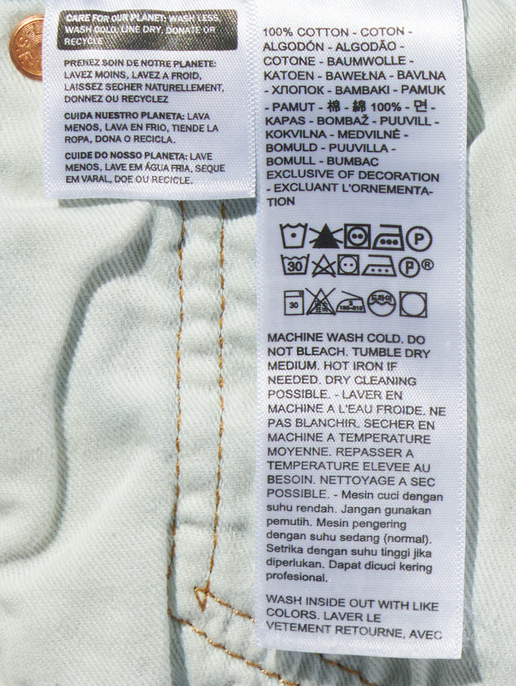 501® ORIGINAL ジーンズ ライトインディゴ