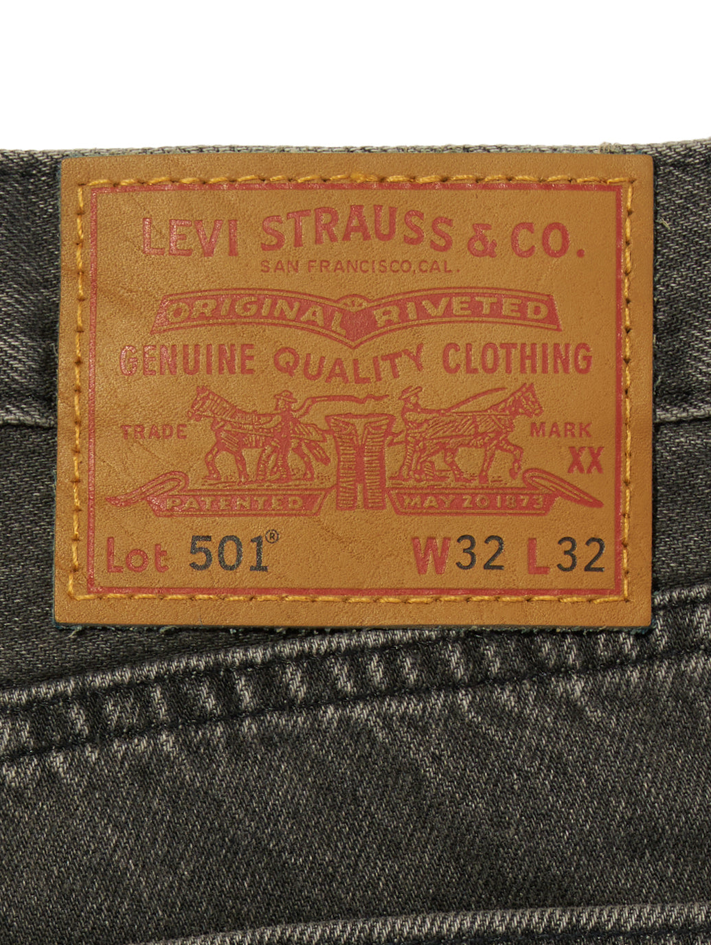 501® オリジナルジーンズ ブラック