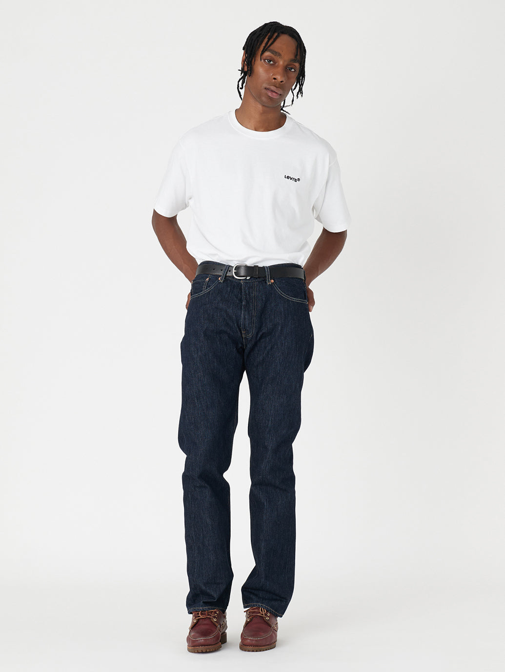 MADE IN THE USA 505™ レギュラーフィット ダークインディゴ INDIGO RINSE