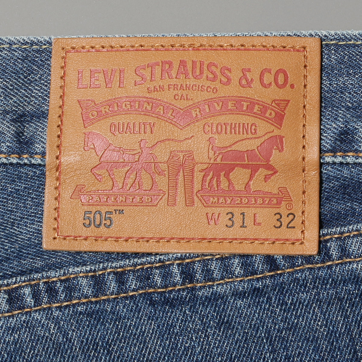 MADE IN THE USA 505™ レギュラーフィット ミディアムインディゴ MEDIUM AUTHENTIC