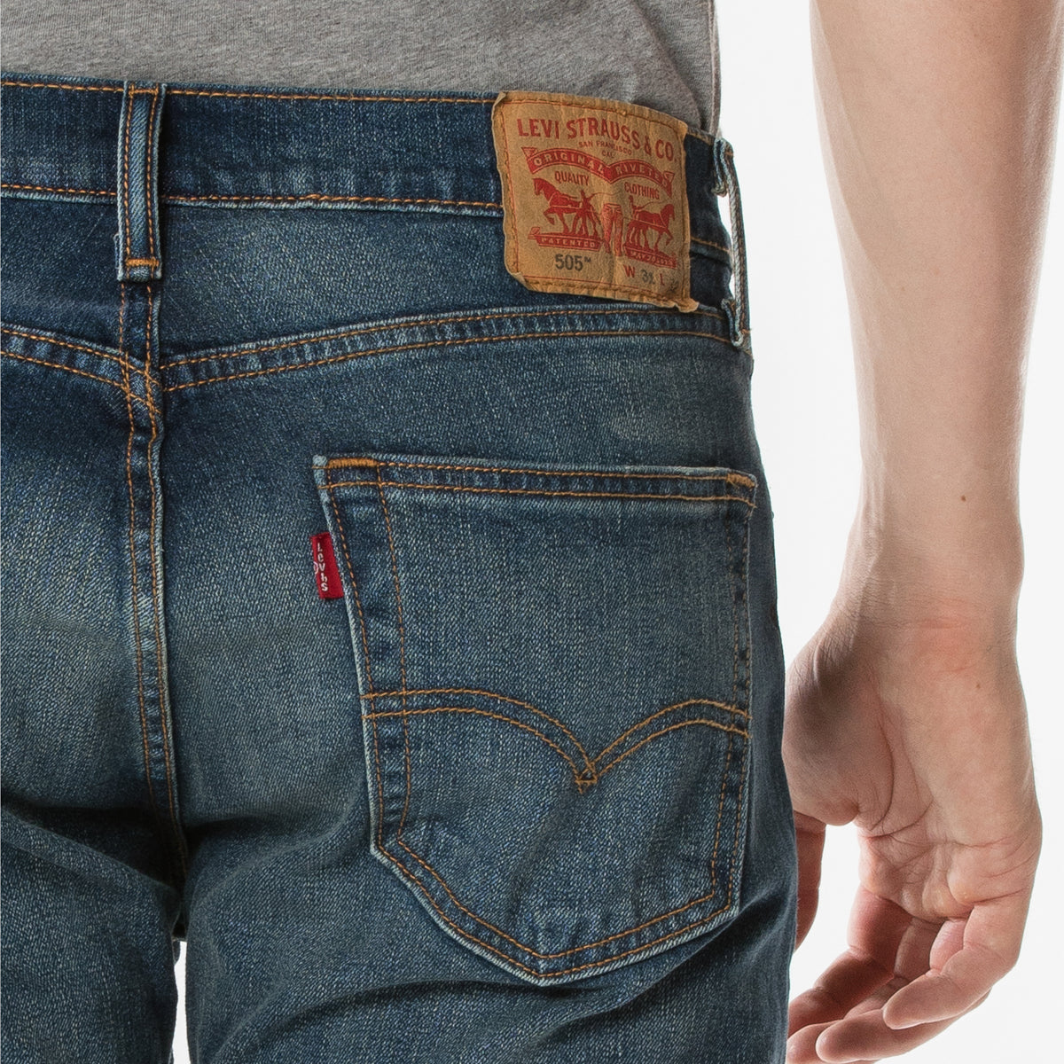 505™ レギュラーフィット インディゴ CANYON DARK