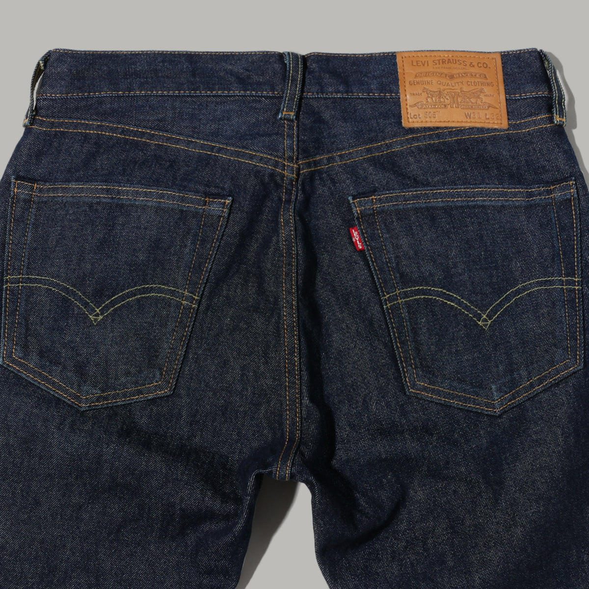 MADE IN THE USA 505™ レギュラーフィット ダークインディゴ DARK AUTHENTIC セルビッジ