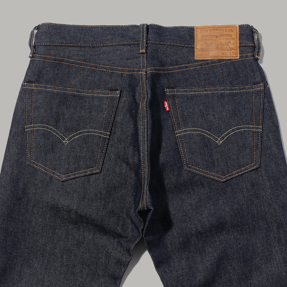 MADE IN THE USA 505™ レギュラーフィット ダークインディゴ TRUEST BLUE セルビッジ