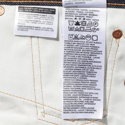 MADE IN THE USA 505™ レギュラーフィット ダークインディゴ TRUEST BLUE セルビッジ