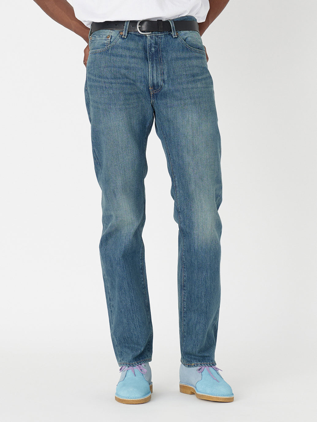 MADE IN THE USA 505™ レギュラーフィット ミディアムインディゴ TAOS