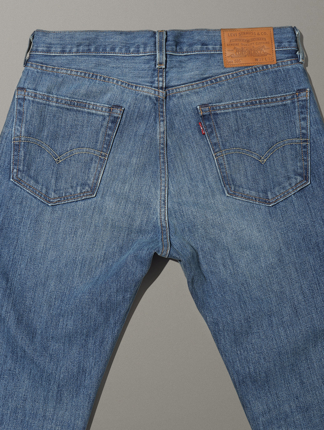 MADE IN THE USA 505™ レギュラーフィット ミディアムインディゴ TAOS