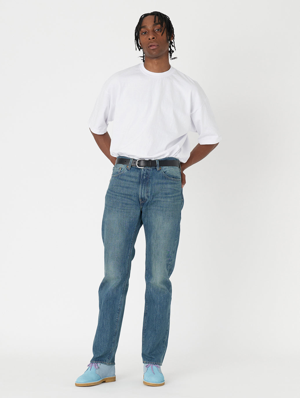 MADE IN THE USA 505™ レギュラーフィット ミディアムインディゴ TAOS