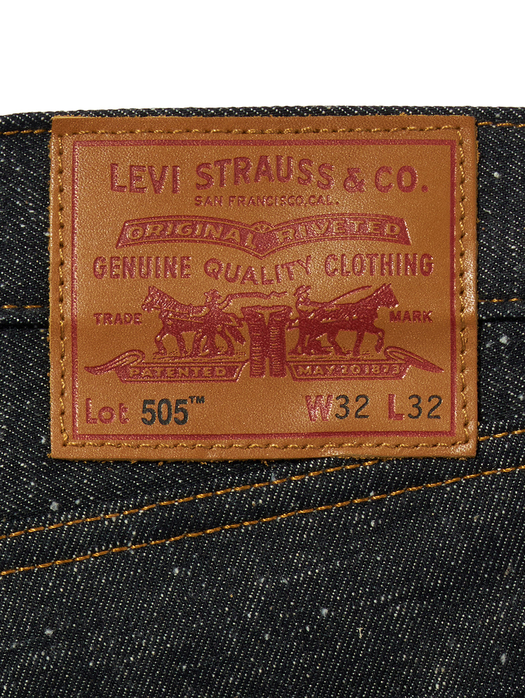 505? REGULAR NEPPY RIGID SELVEDGE