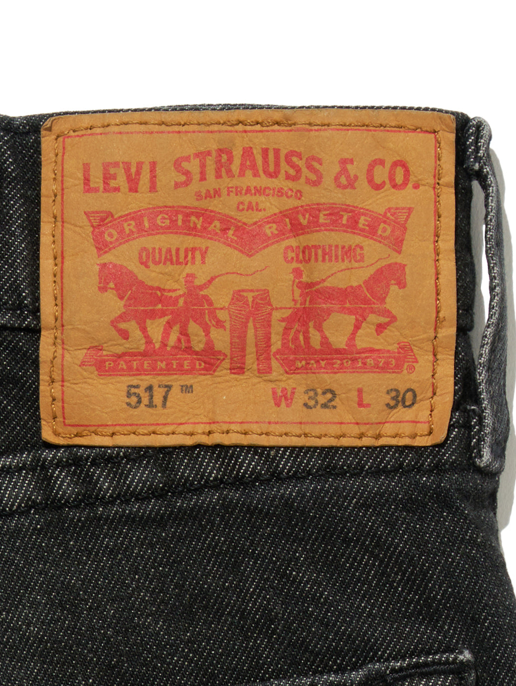 517™ ブーツカット ブラック ACROSS THE ROAD