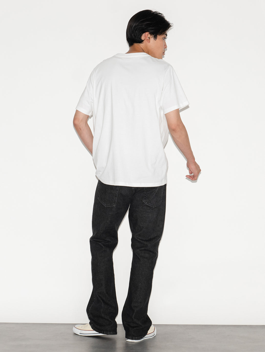 517™ ブーツカット ブラック ACROSS THE ROAD