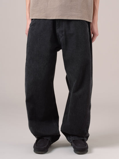 BAGGY バレルジーンズ ブラック