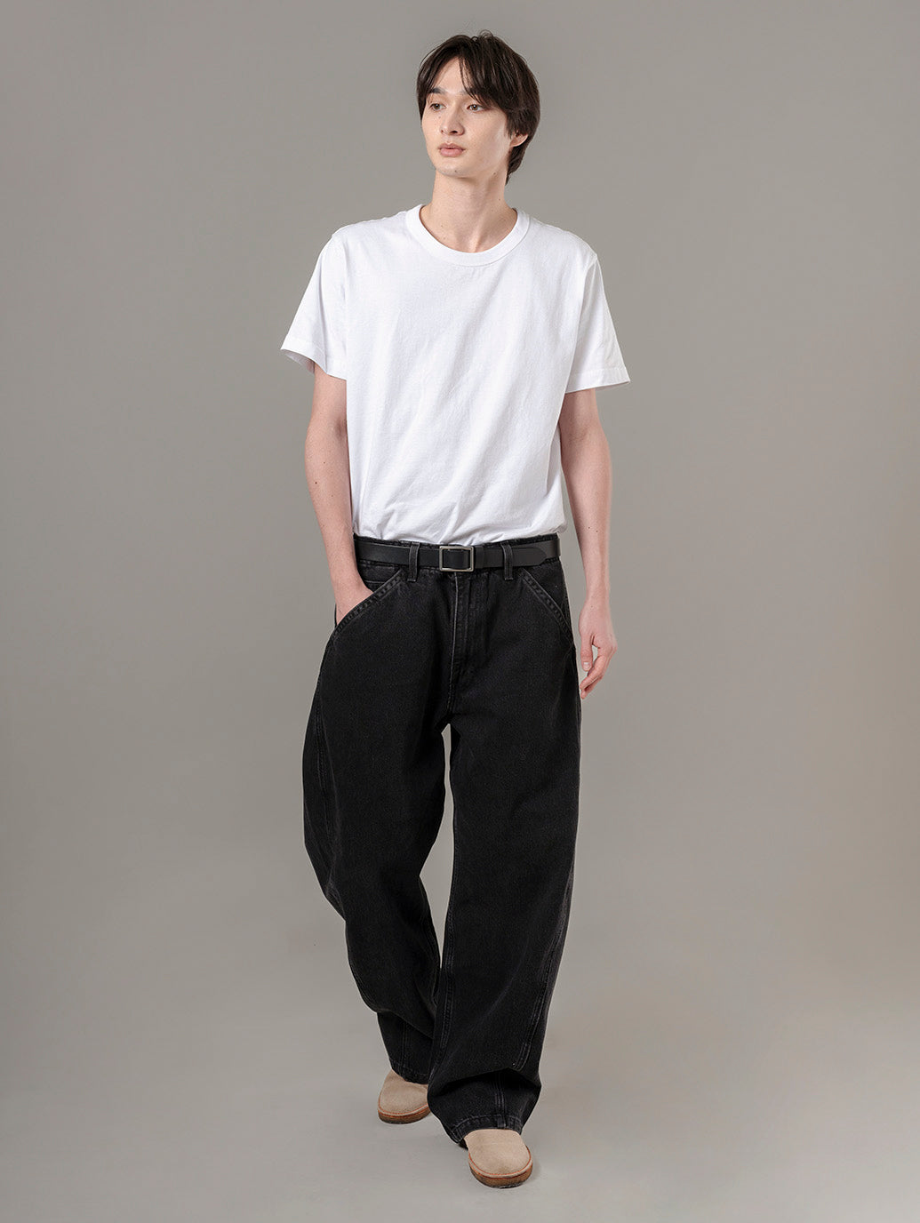 BAGGY バレルジーンズ ブラック