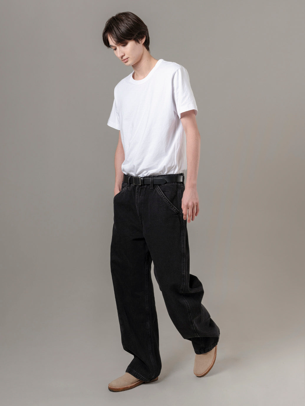 BAGGY バレルジーンズ ブラック