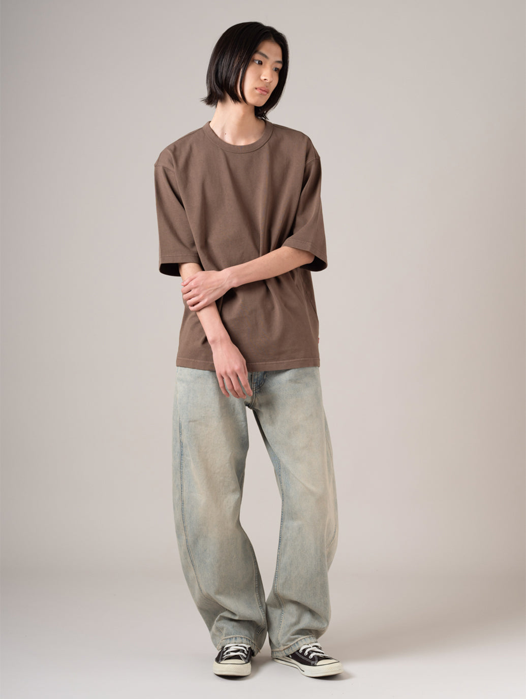 BAGGY バレルジーンズ ライトインディゴ