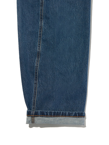 BAGGY バレルジーンズ ミディアムインディゴ