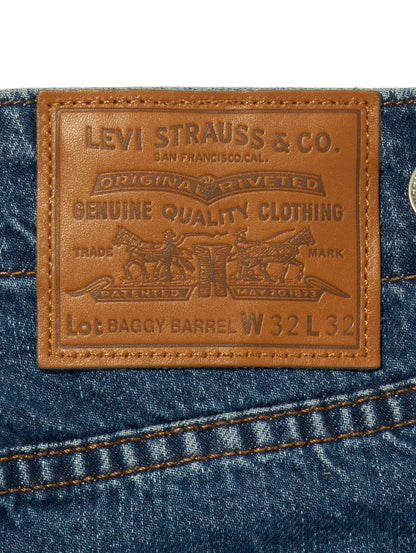 BAGGY バレルジーンズ ミディアムインディゴ