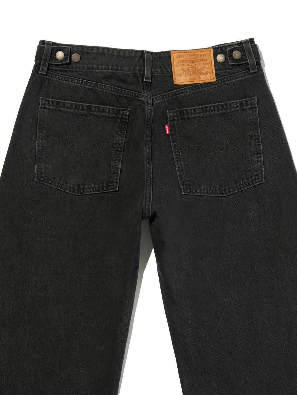 BAGGY バレルジーンズ ブラック