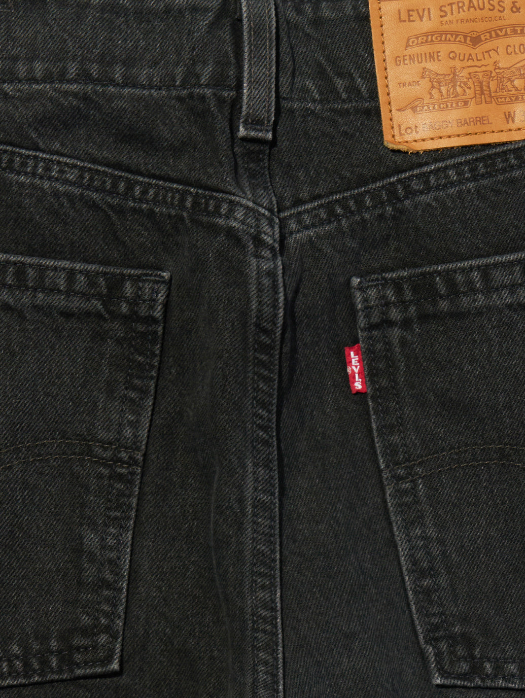 BAGGY バレルジーンズ ブラック