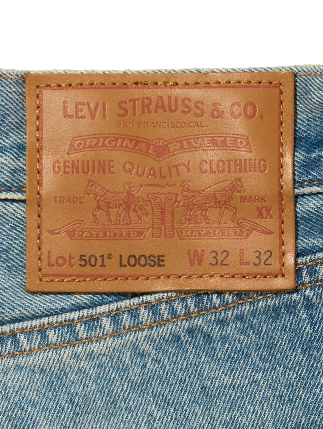 LIMITED EDITION 501® LOOSE CRASH & REPAIR DENIM