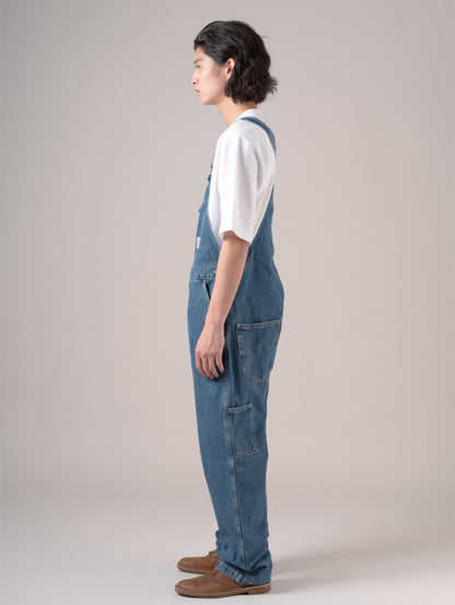 WORKWEAR LOOSEオーバーオール ミディアムインディゴ