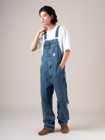 WORKWEAR LOOSEオーバーオール ミディアムインディゴ