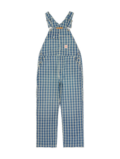 WORKWEAR LOOSEオーバーオール チェック