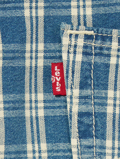 WORKWEAR LOOSEオーバーオール チェック