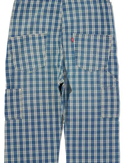 WORKWEAR LOOSEオーバーオール チェック