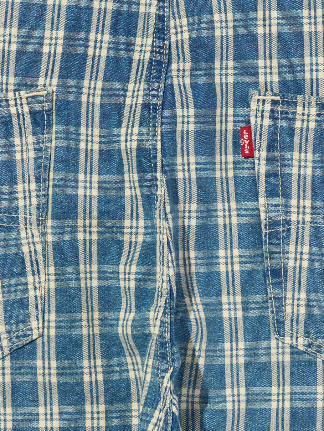 WORKWEAR LOOSEオーバーオール チェック