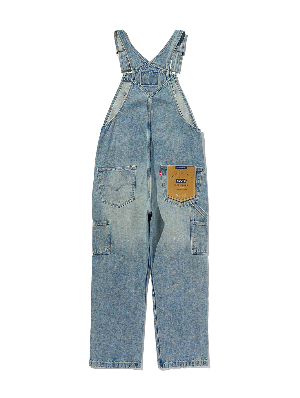 WORKWEAR LOOSEオーバーオール ミディアムインディゴ
