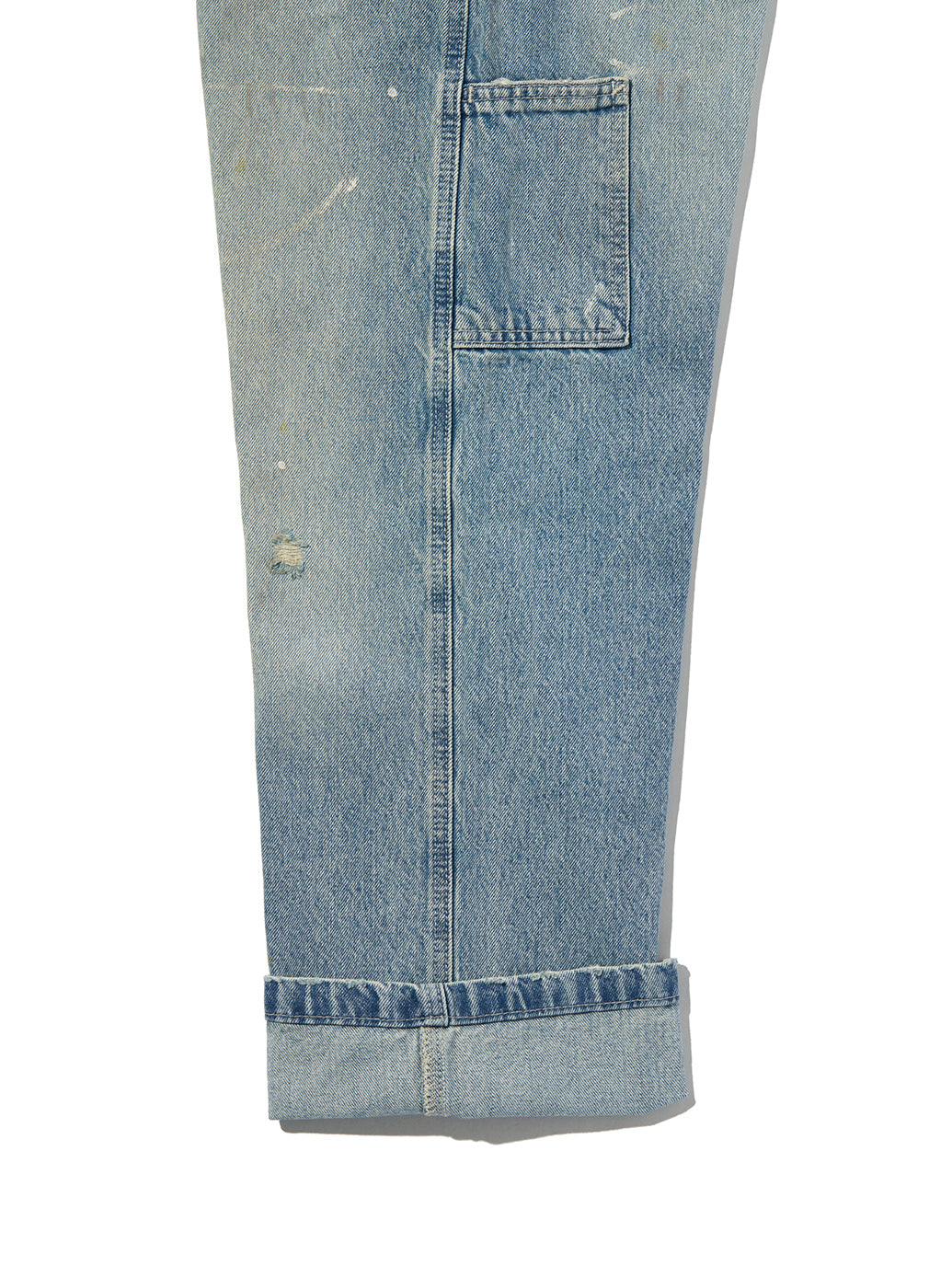 WORKWEAR LOOSEオーバーオール ミディアムインディゴ