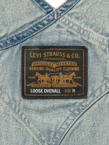 WORKWEAR LOOSEオーバーオール ミディアムインディゴ