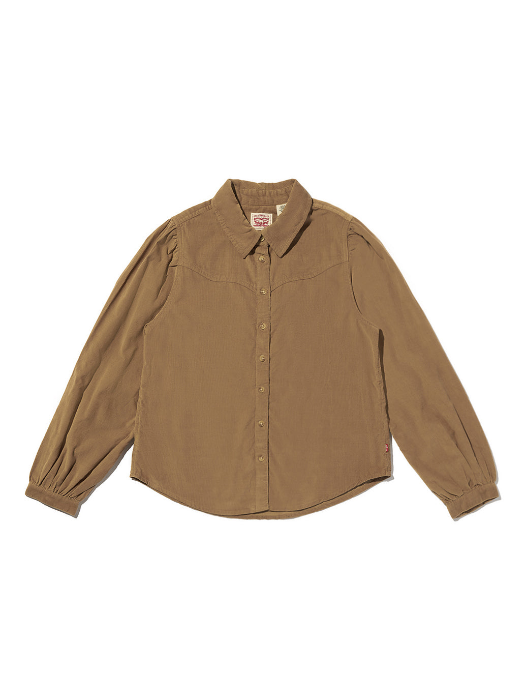 コーデュロイ ウエスタンシャツ