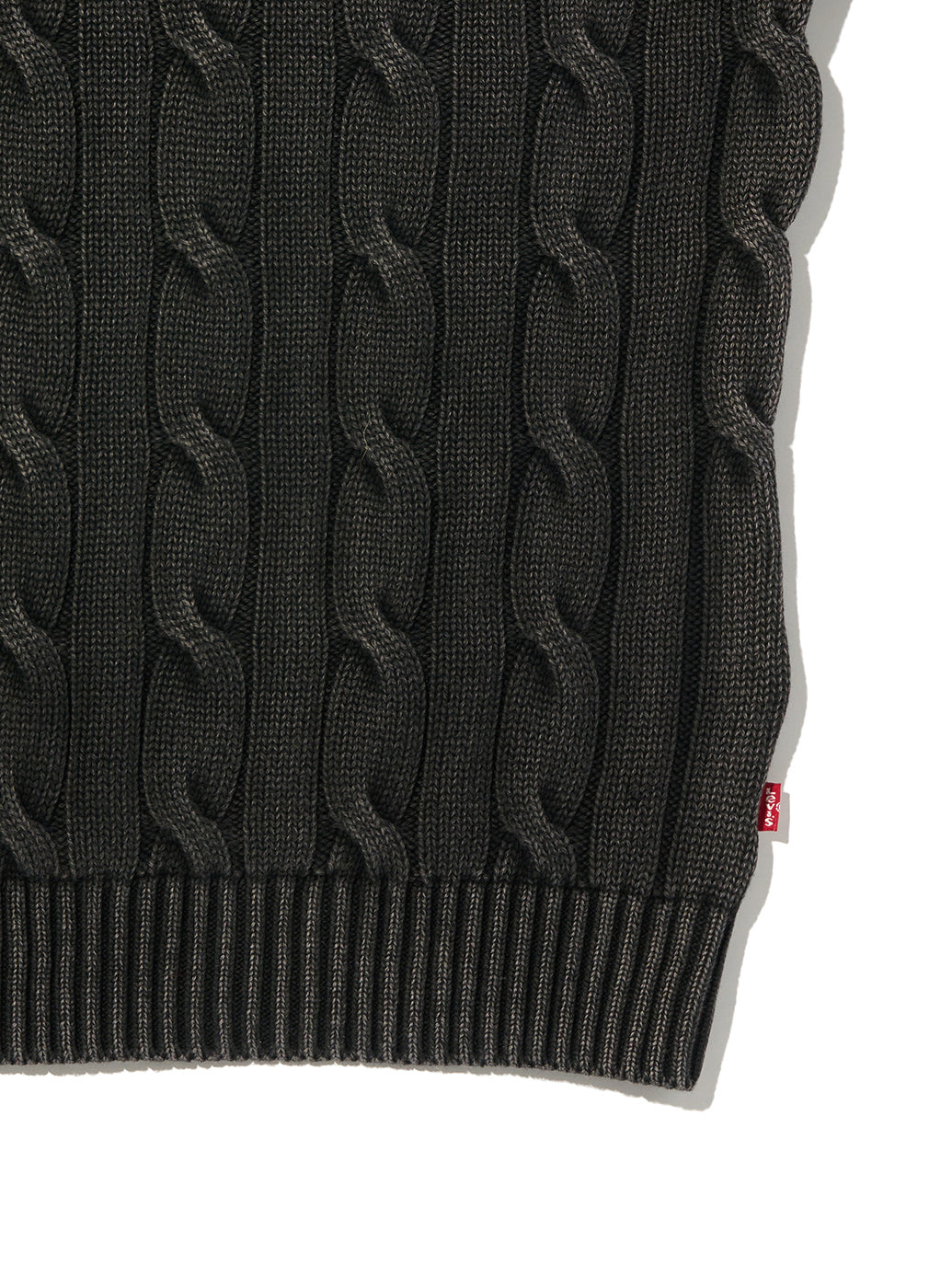 カーメルケーブルクルーセーター