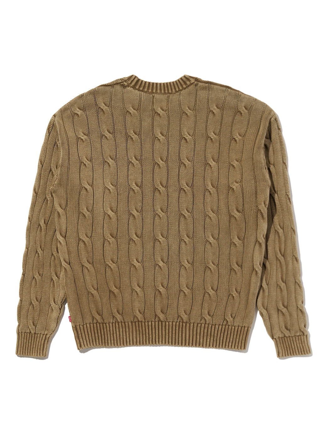 カーメルケーブルクルーセーター