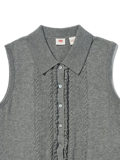 スーパーソフト ミニ ラッフル ベスト トップ