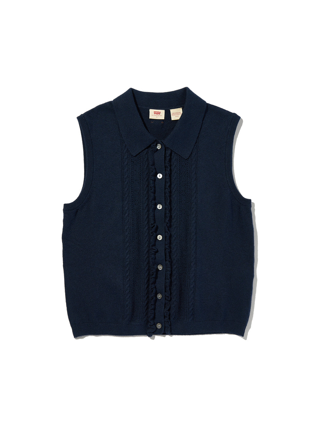 スーパーソフト ミニ ラッフル ベスト トップ