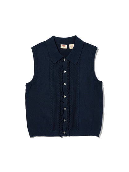 スーパーソフト ミニ ラッフル ベスト トップ