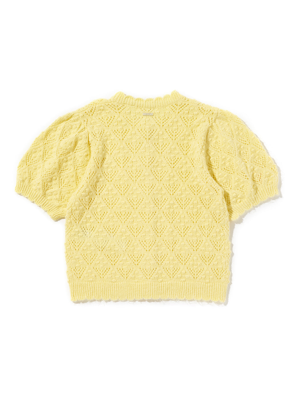 PAULINE  ポインテールショートスリーブカーディガン