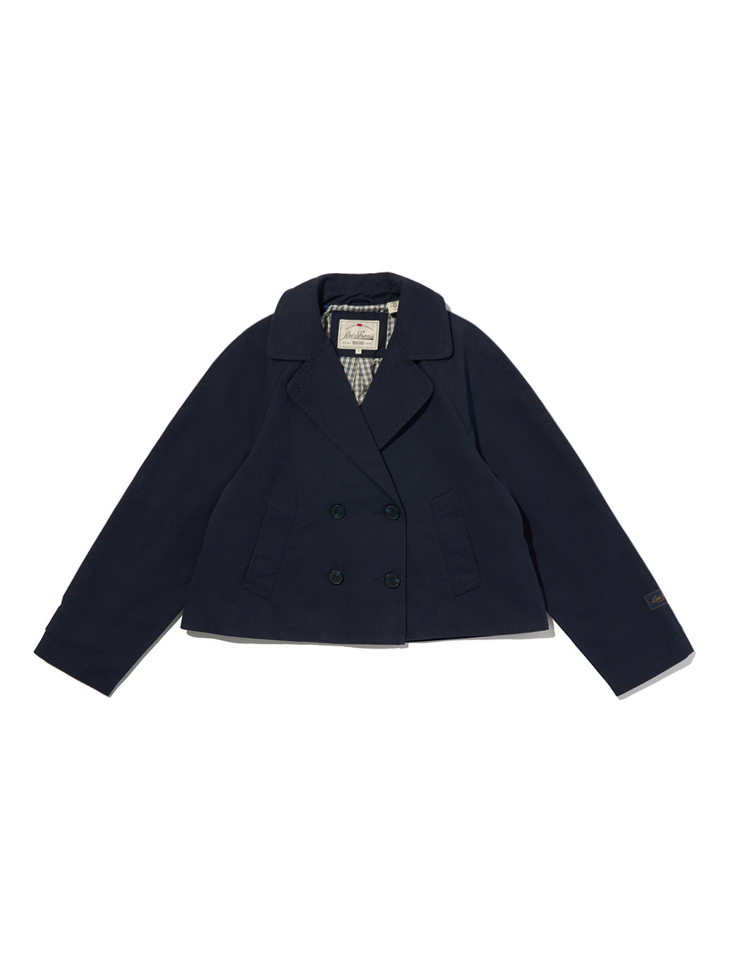 ブリー クロップド スウィング トレンチ