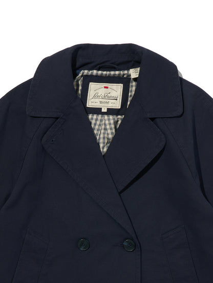 ブリー クロップド スウィング トレンチ