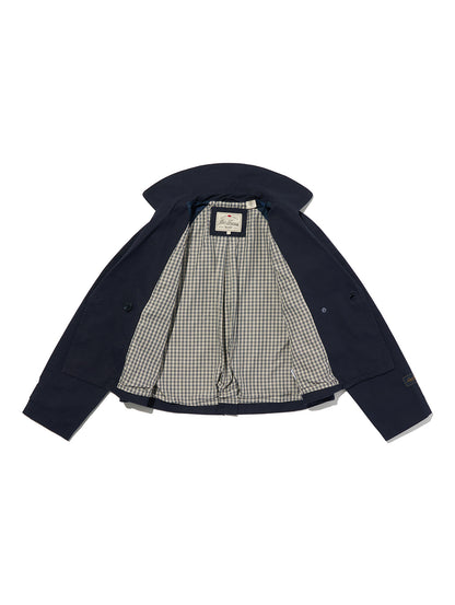 ブリー クロップド スウィング トレンチ