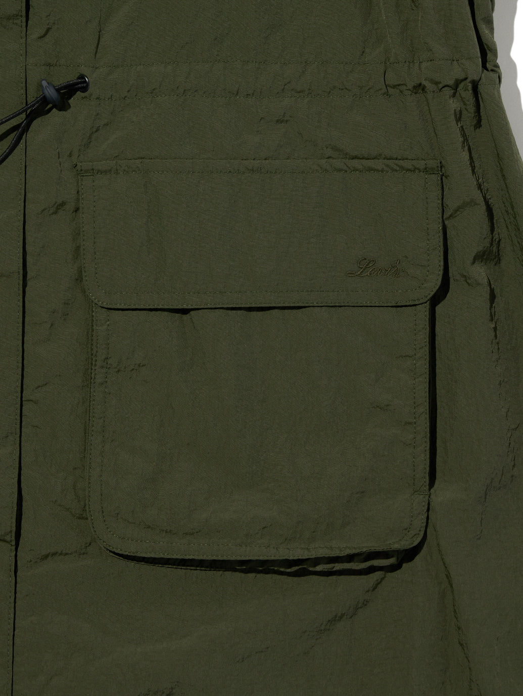 SIMONE ロング バブル パーカー