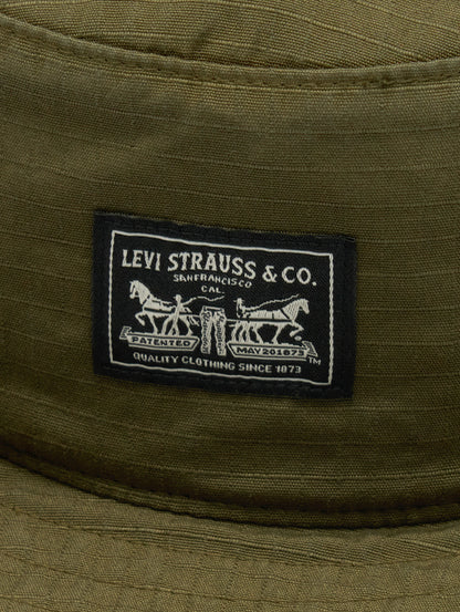 ドローストリング バケットハット