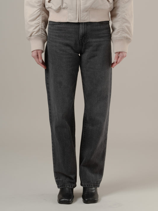 EASY DAD ジーンズ ブラック