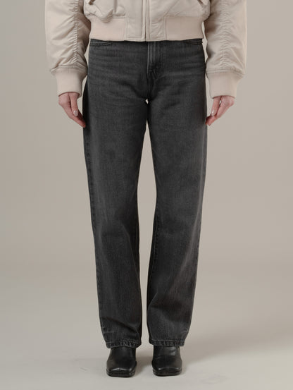 EASY DAD ジーンズ ブラック