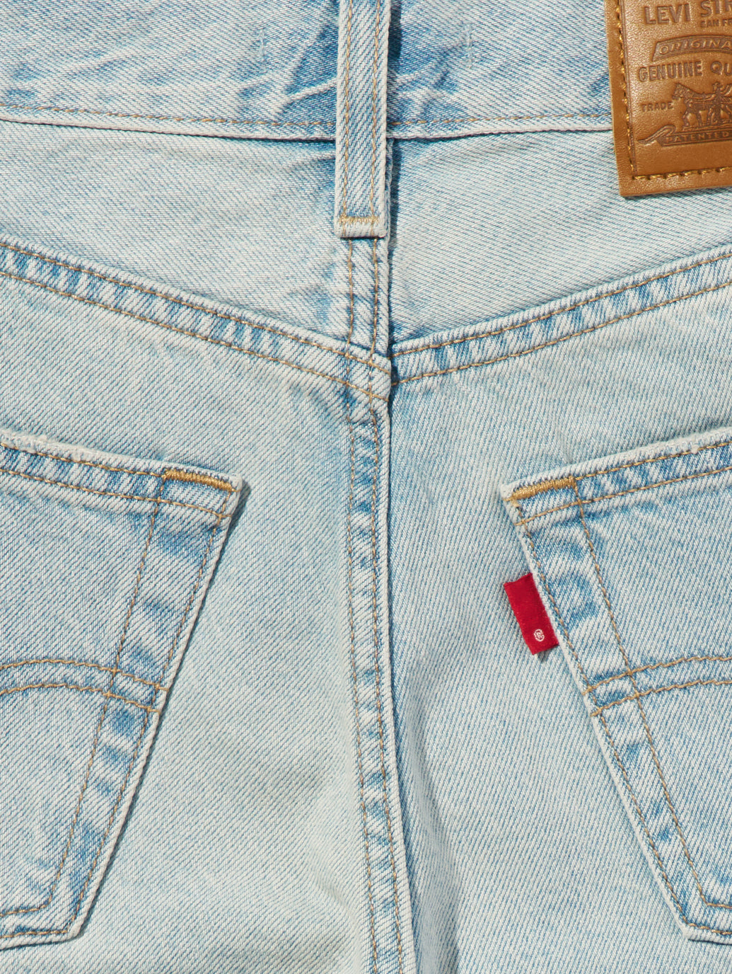 EASY DAD ジーンズ ライトインディゴ