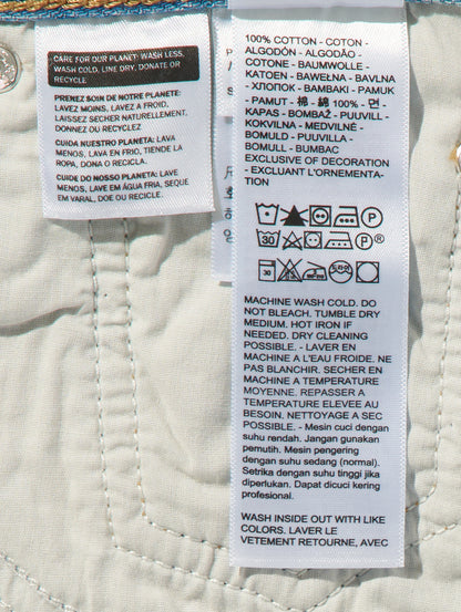 EASY DAD ジーンズ ライトインディゴ