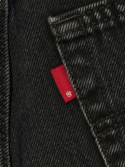 EASY DAD ジーンズ ブラック